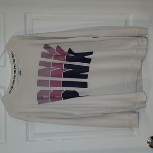 Victoria's Secret PINK Oversized Crewneck Sweatshirt